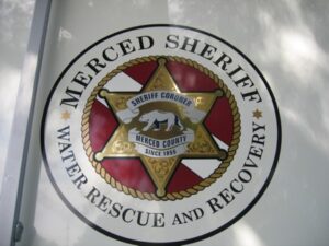 Merced County Sheriff water rescue emblem.