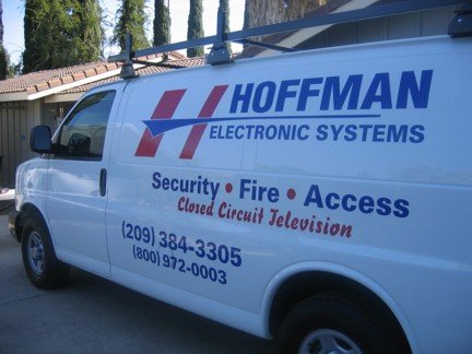 Hoffman Electronic Systems service van parked outside